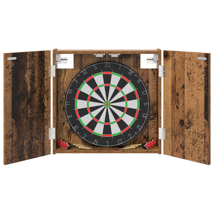 Dartbord Kabinet Oud hout 56 x 12 x 53,5 cm Bewerkt hout