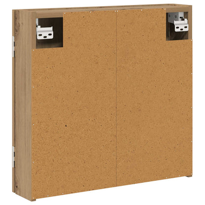 Dartbord Kabinet Artisanaal eiken 56 x 12 x 53,5 cm