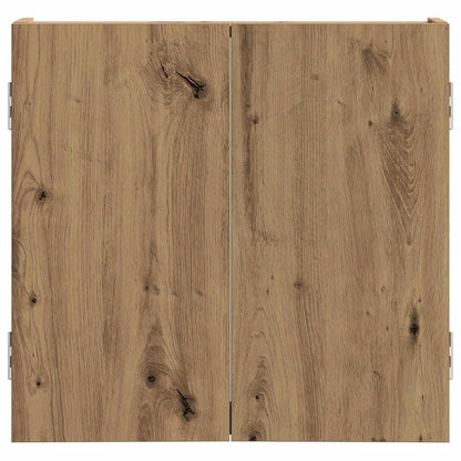 Dartbord Kabinet Artisanaal eiken 56 x 12 x 53,5 cm