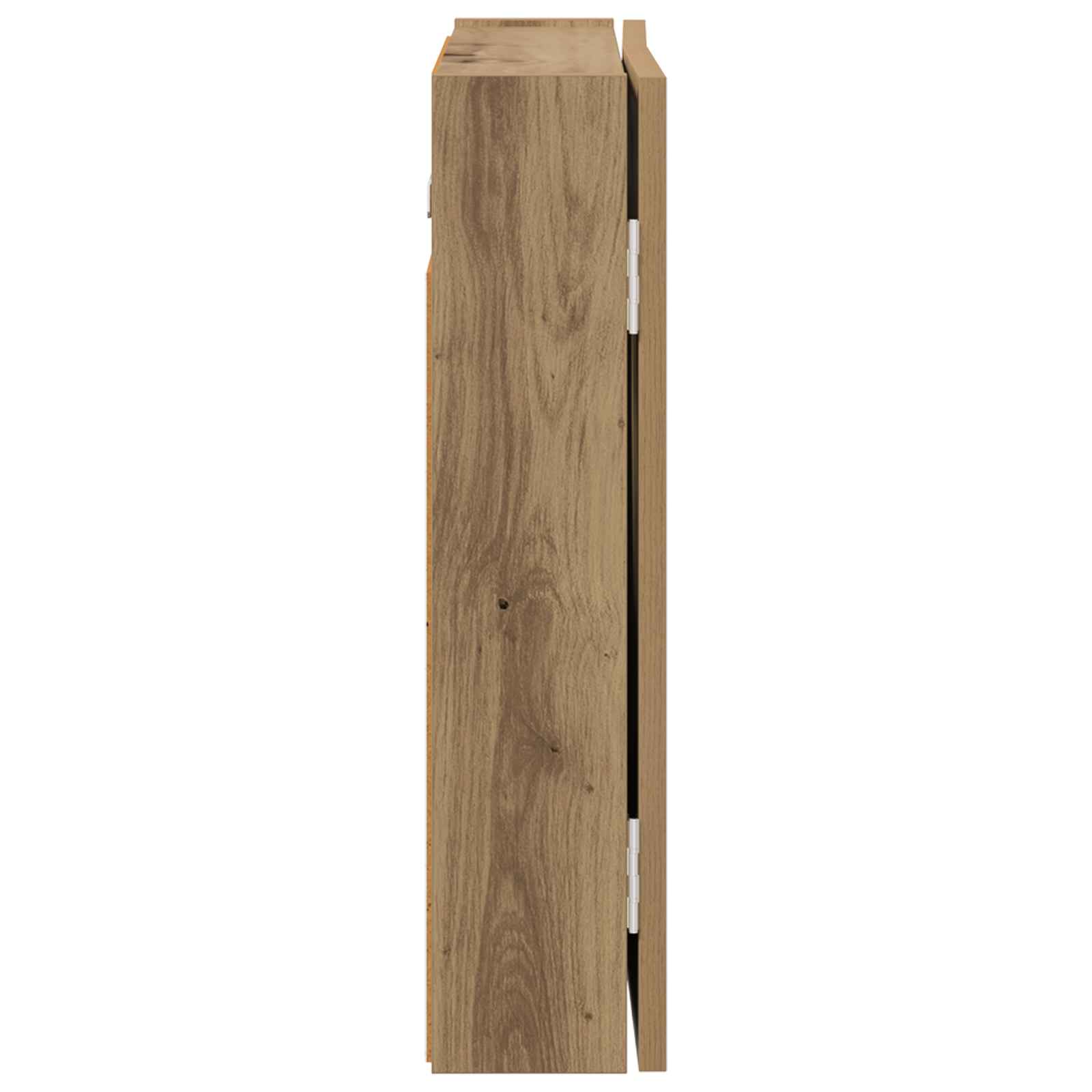 Dartbord Kabinet Artisanaal eiken 56 x 12 x 53,5 cm