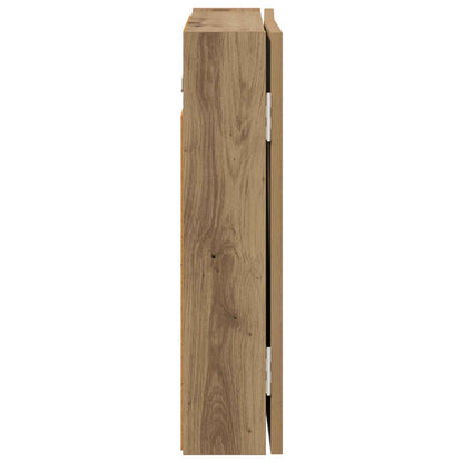 Dartbord Kabinet Artisanaal eiken 56 x 12 x 53,5 cm