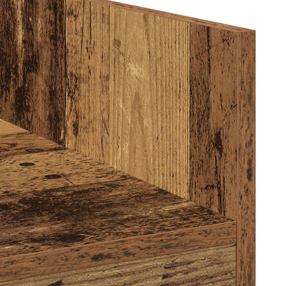 DJ Tafel Oud hout 102 x 45 x 102 cm Bewerkt hout