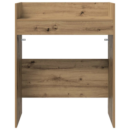 DJ Tafel Artisanaal eiken 102 x 45 x 102 cm Bewerkt hout