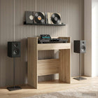DJ Tafel Sonoma Eiken 82 x 45 x 102 cm Bewerkt hout