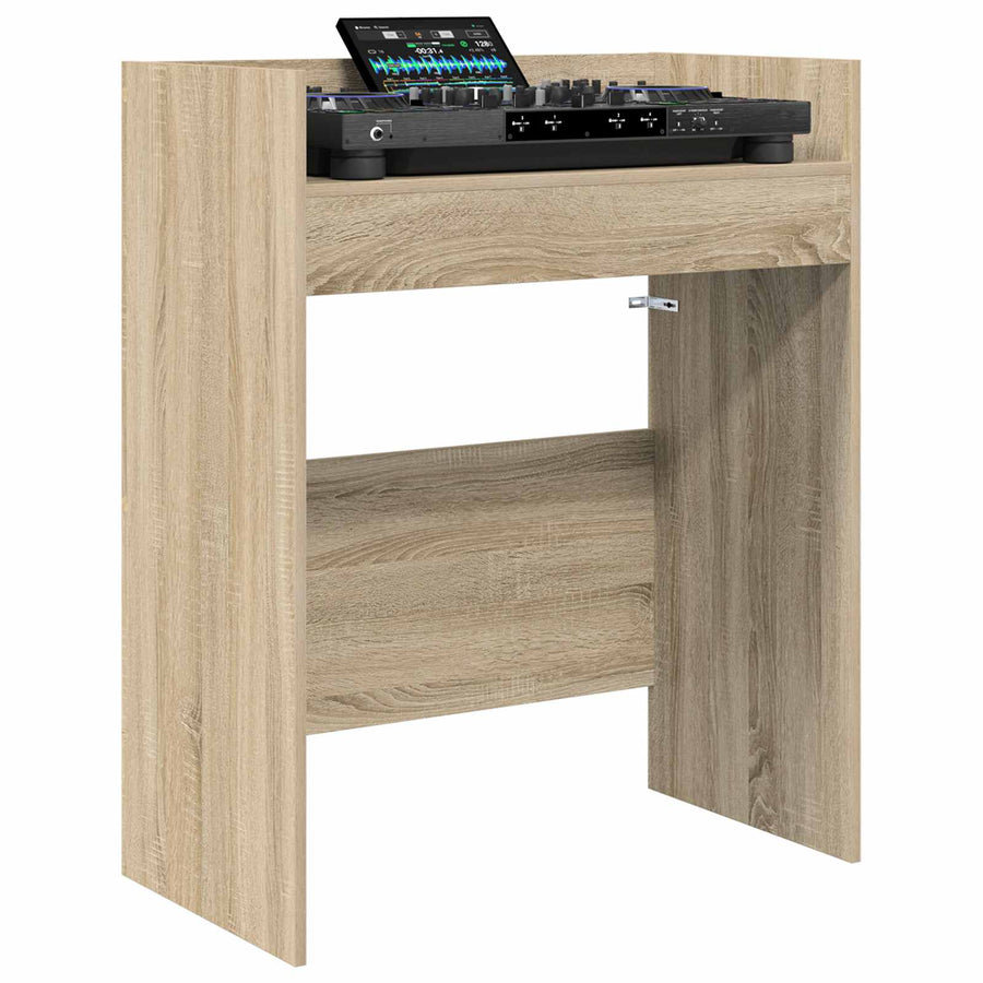 DJ Tafel Sonoma Eiken 82 x 45 x 102 cm Bewerkt hout
