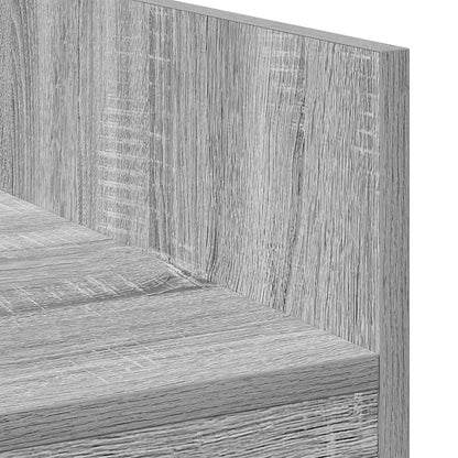 DJ Tafel Grijs Sonoma 82 x 45 x 102 cm Bewerkt hout
