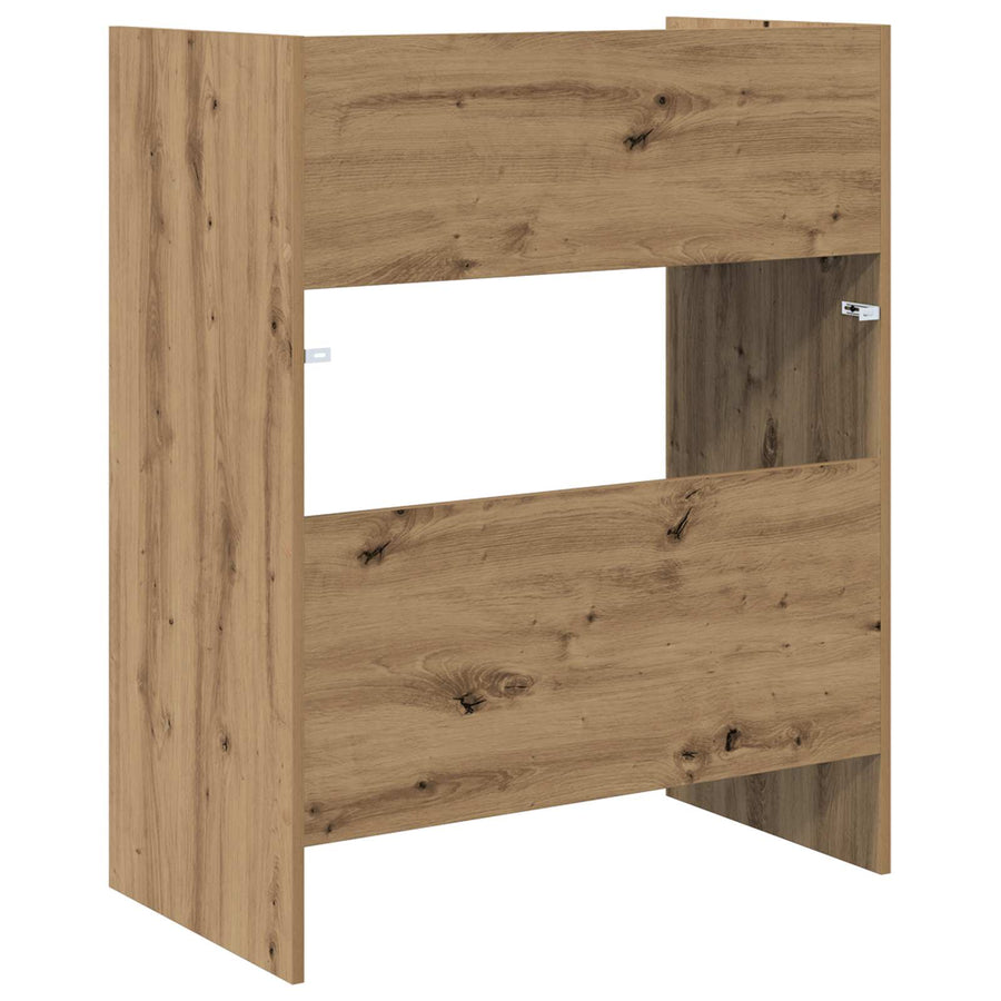 DJ Tafel Artisanaal eiken 82 x 45 x 102 cm Bewerkt hout
