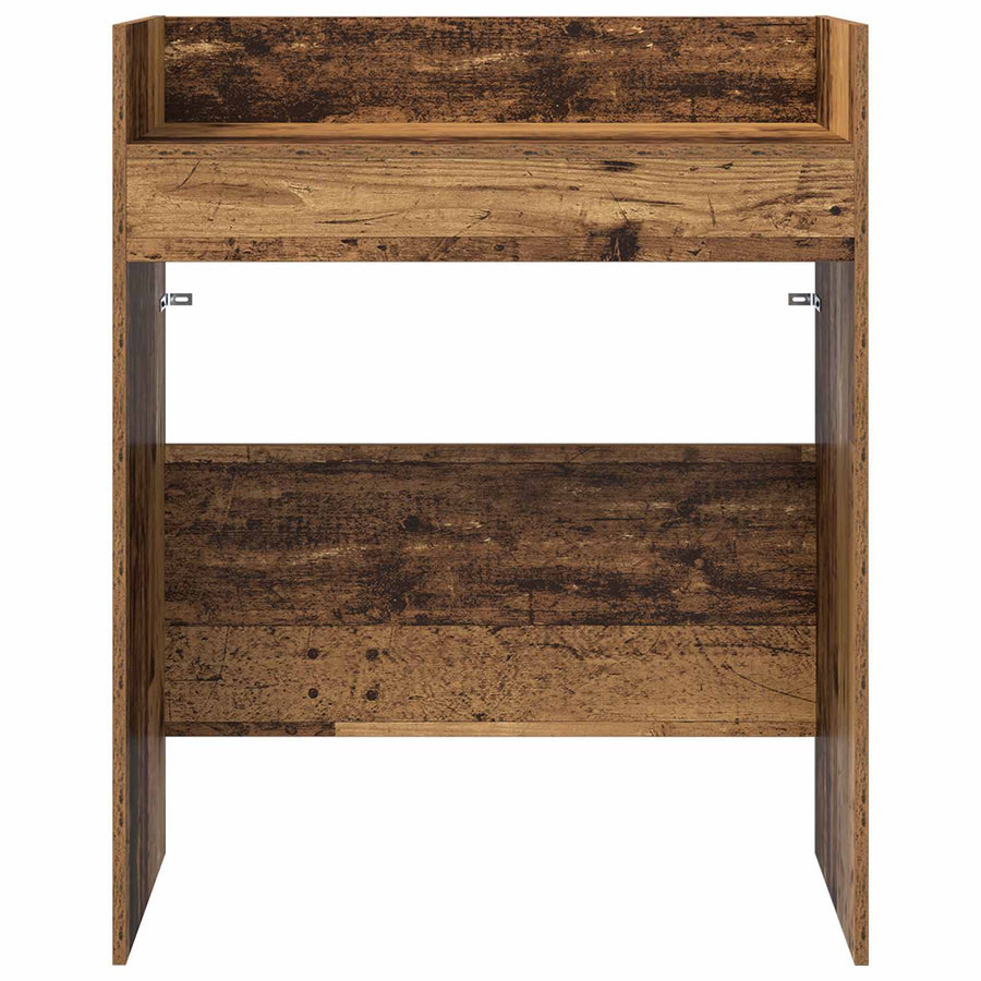 DJ Tafel Oud hout 62 x 45 x 102 cm Bewerkt hout