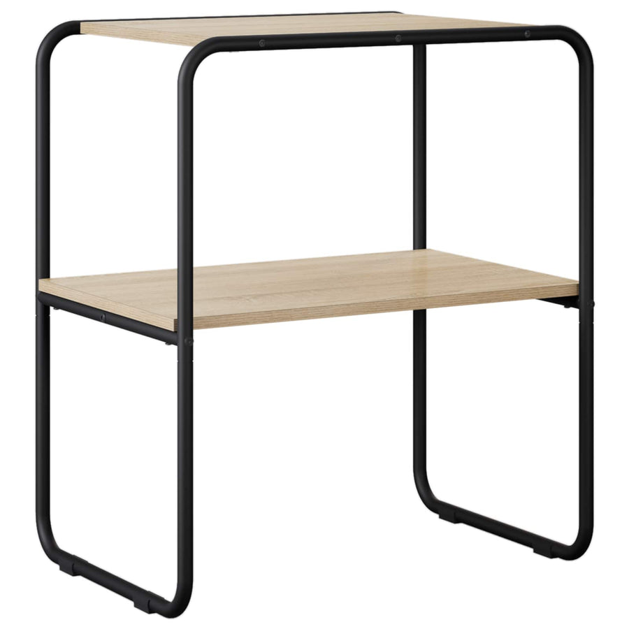 Wandtafel Sonoma Eiken 60 x 42,5 x 70 cm Bewerkt hout