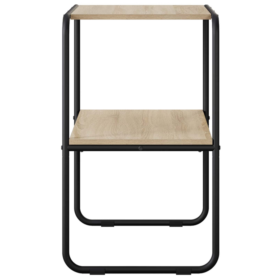 Wandtafel Sonoma Eiken 60 x 42,5 x 70 cm Bewerkt hout