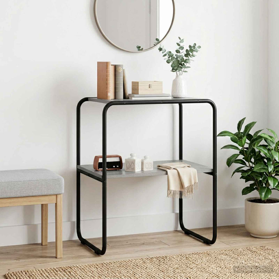 Wandtafel Grijs Sonoma 60 x 42,5 x 70 cm Bewerkt hout