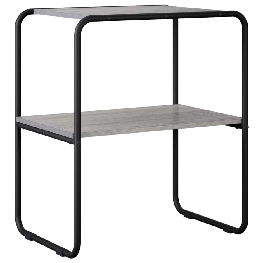 Wandtafel Grijs Sonoma 60 x 42,5 x 70 cm Bewerkt hout