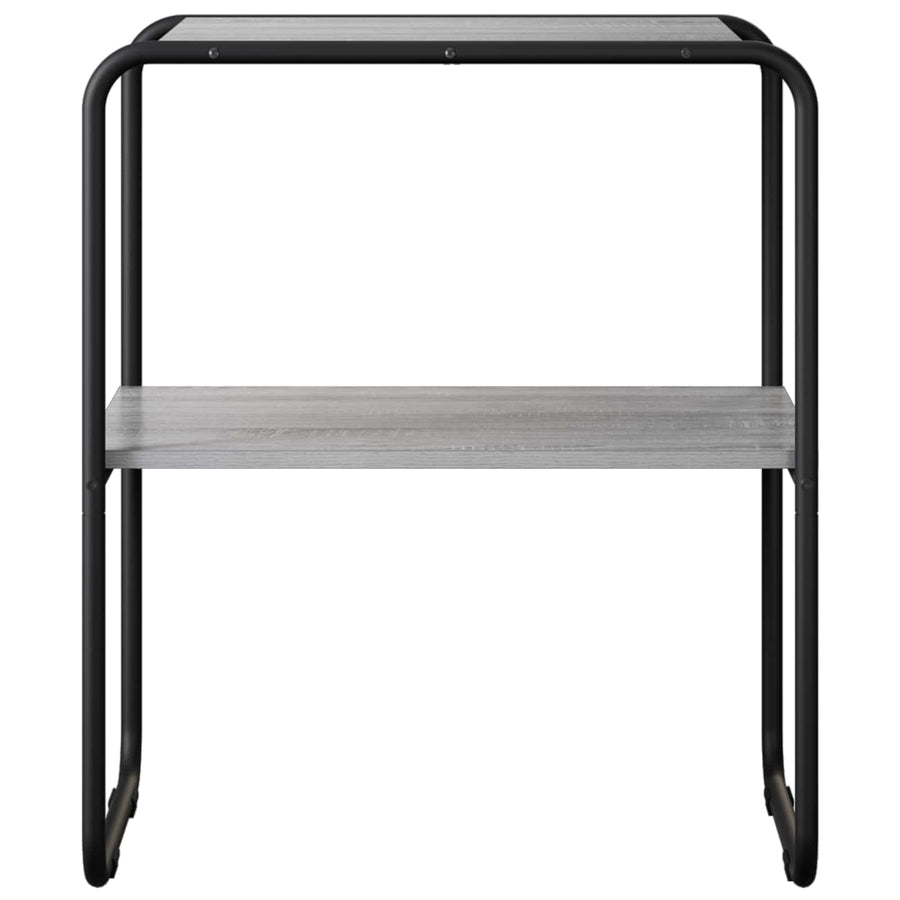 Wandtafel Grijs Sonoma 60 x 42,5 x 70 cm Bewerkt hout