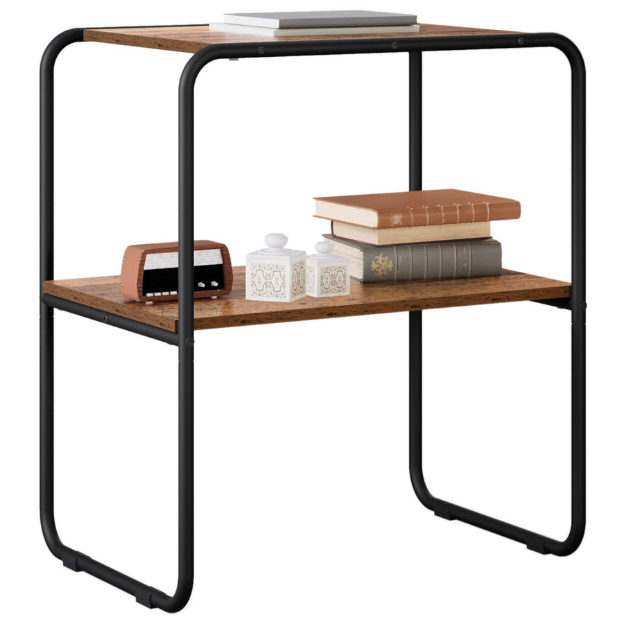 Wandtafel Oud hout 60 x 42,5 x 70 cm Bewerkt hout