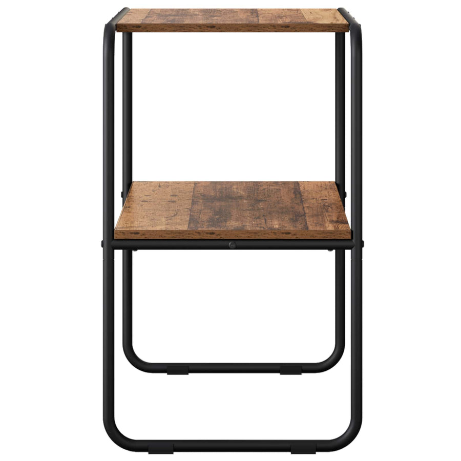 Wandtafel Oud hout 60 x 42,5 x 70 cm Bewerkt hout