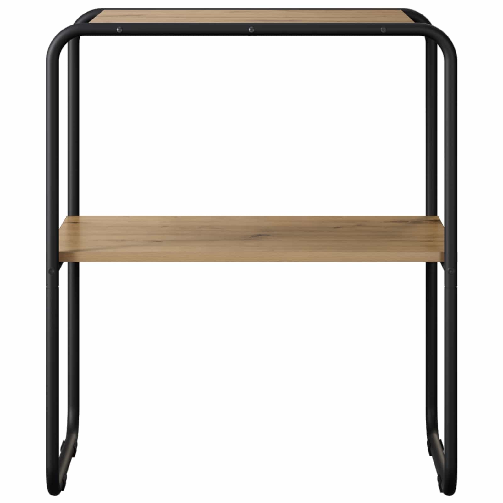 Wandtafel Artisanaal eiken 60 x 42,5 x 70 cm Bewerkt hout