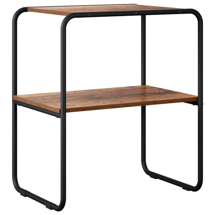 Wandtafel Oud hout 80 x 42,5 x 70 cm Bewerkt hout