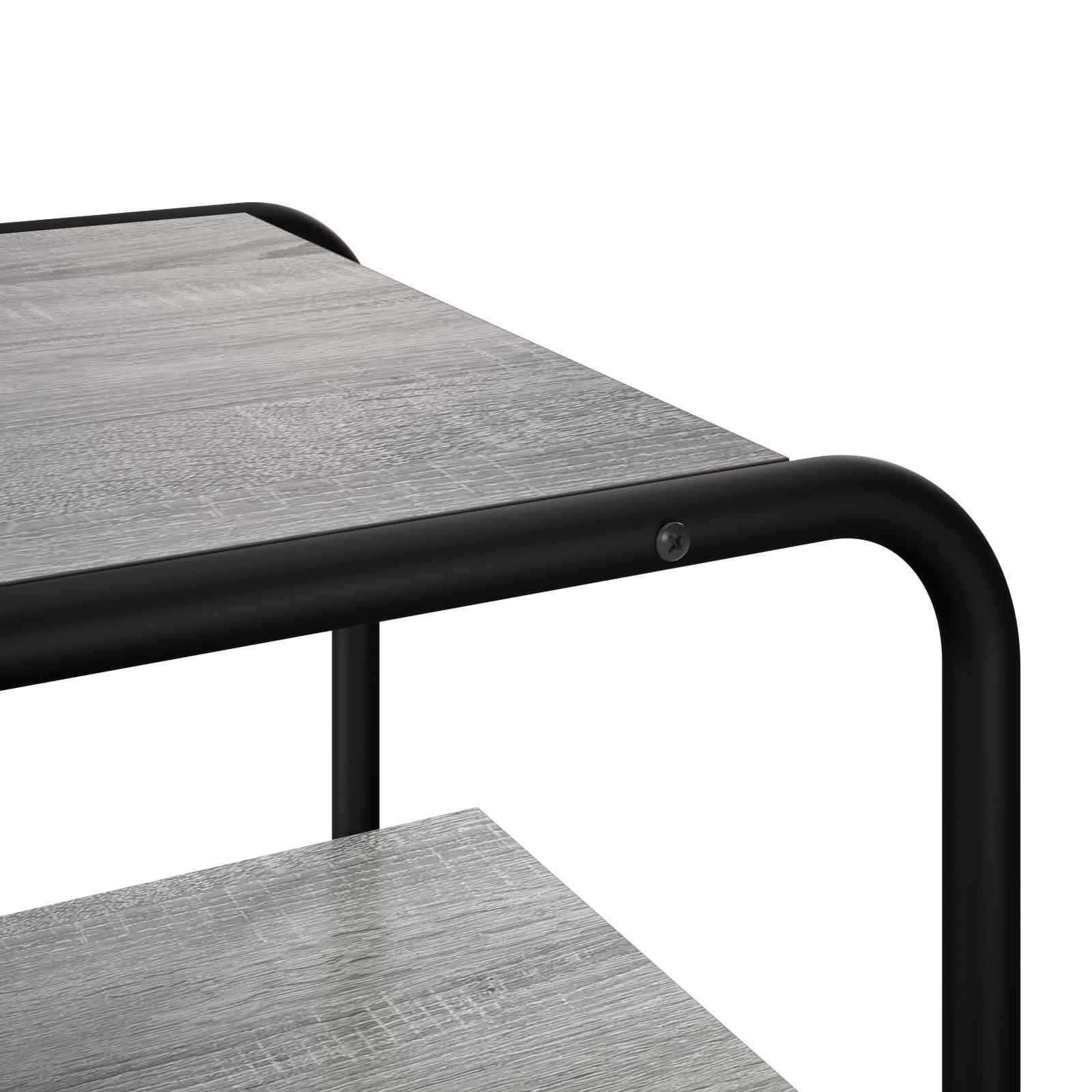 Consoletafel Grijs Sonoma 60 x 41 x 75 cm Bewerkt hout