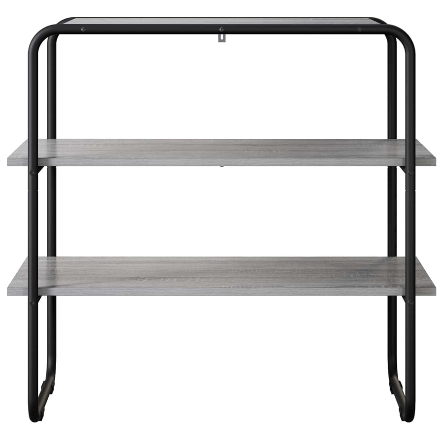 Consoletafel Grijs Sonoma 60 x 41 x 75 cm Bewerkt hout