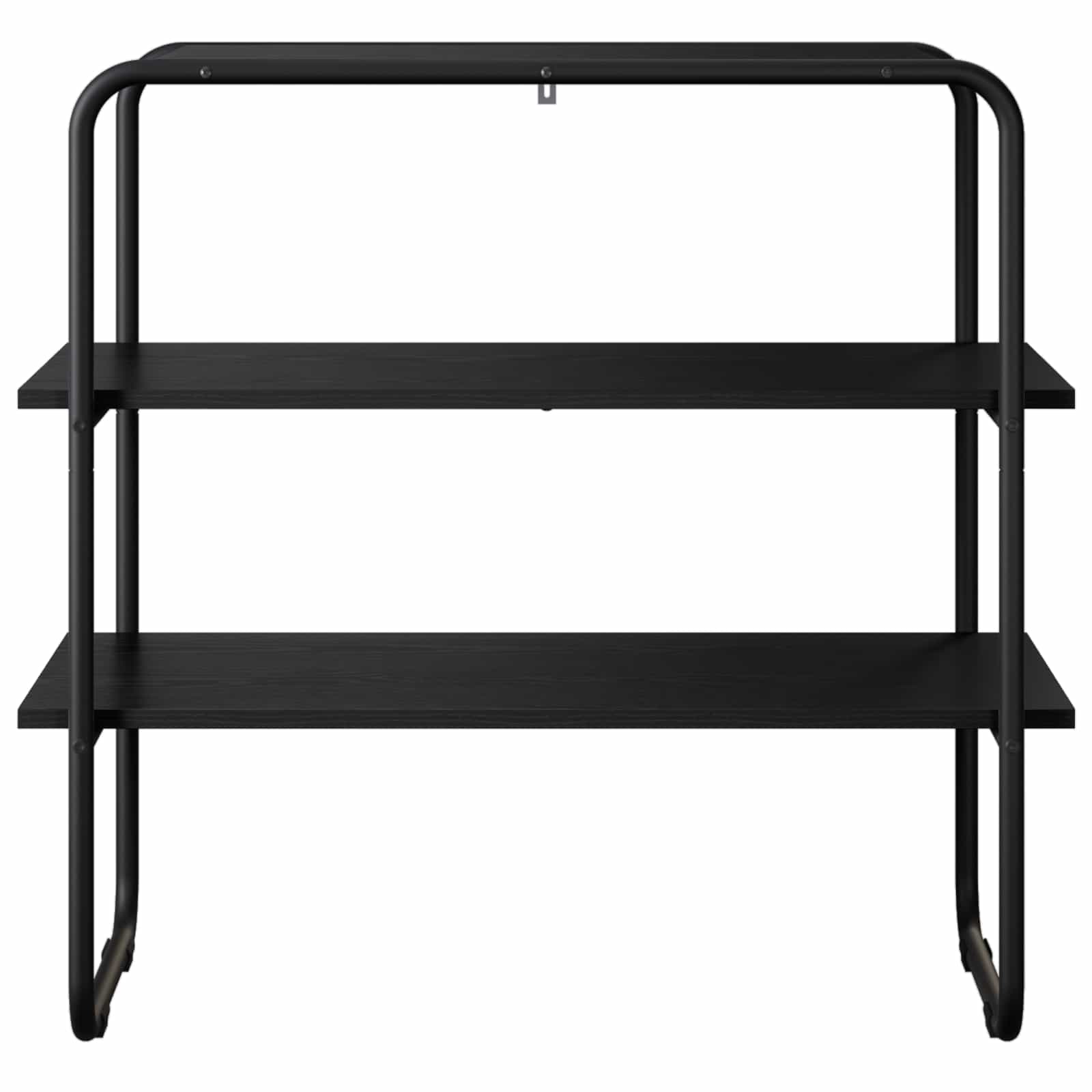 Consoletafel Zwart eiken 80 x 41 x 75 cm Bewerkt hout