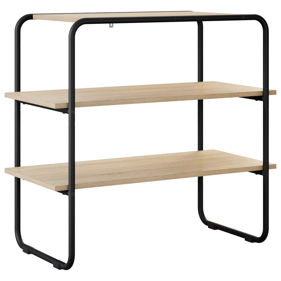 Consoletafel Sonoma Eiken 80 x 41 x 75 cm Bewerkt hout