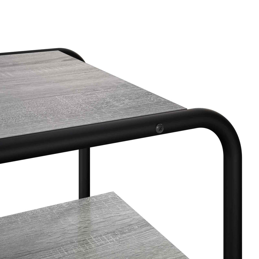Consoletafel Grijs Sonoma 80 x 41 x 75 cm Bewerkt hout