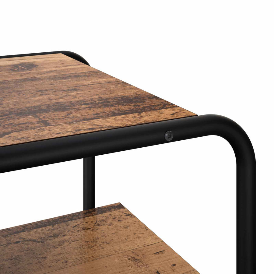 Consoletafel Oud hout 100 x 41 x 75 cm Bewerkt hout
