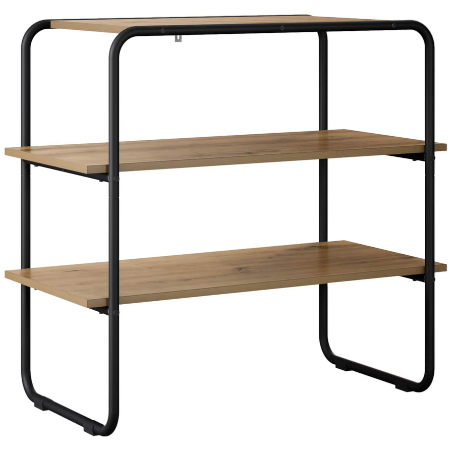 Consoletafel Artisanaal eiken 100 x 41 x 75 cm Bewerkt hout