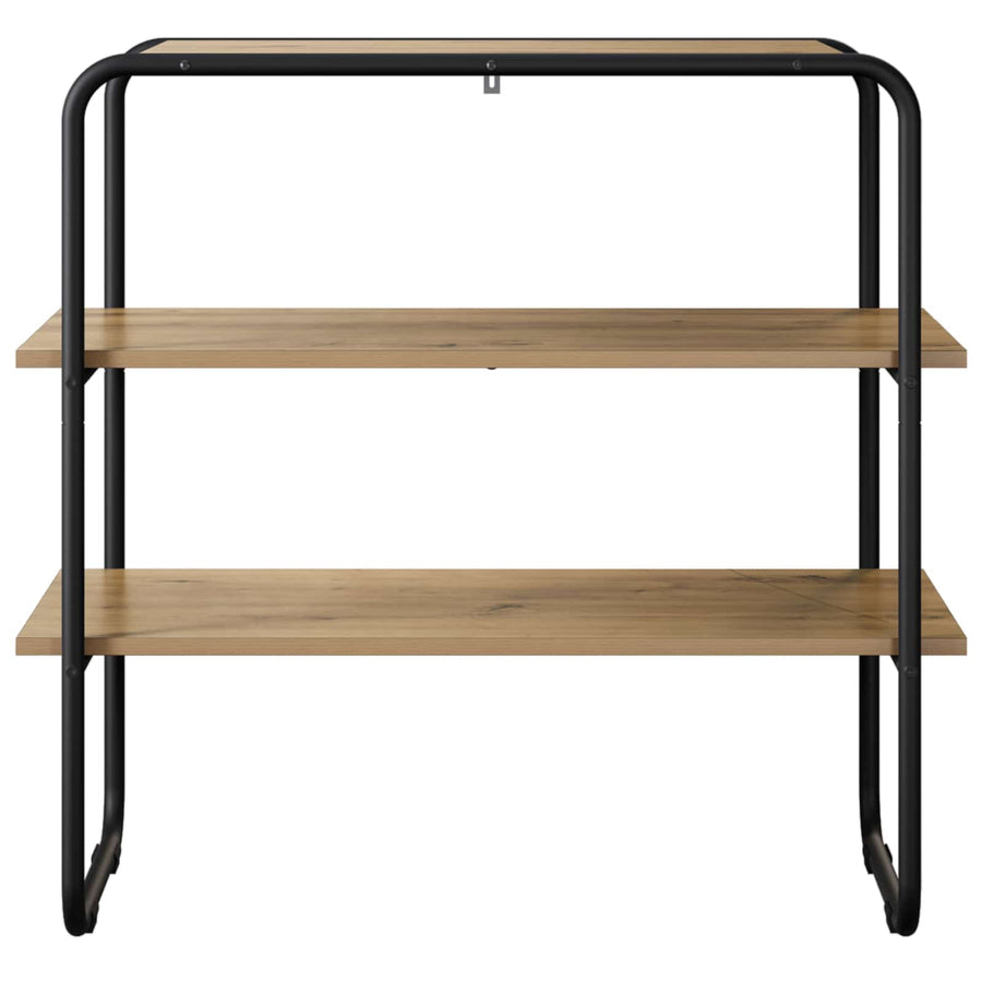 Consoletafel Artisanaal eiken 100 x 41 x 75 cm Bewerkt hout