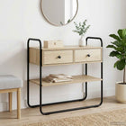 Consoletafel sonoma eiken 100x40x75 cm