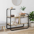 Consoletafel Sonoma eiken 80x35x75 cm