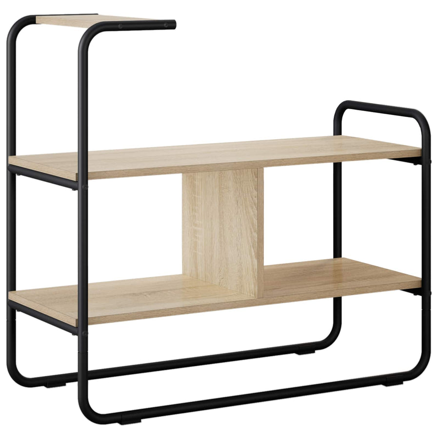 Consoletafel Sonoma Eiken 80 x 35 x 75 cm Bewerkt hout