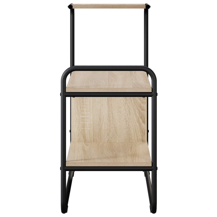 Consoletafel Sonoma Eiken 80 x 35 x 75 cm Bewerkt hout