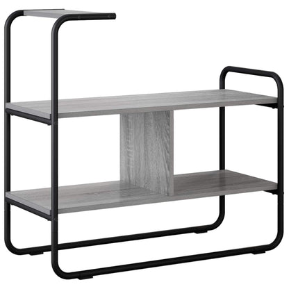 Consoletafel Grijs Sonoma 80 x 35 x 75 cm Bewerkt hout