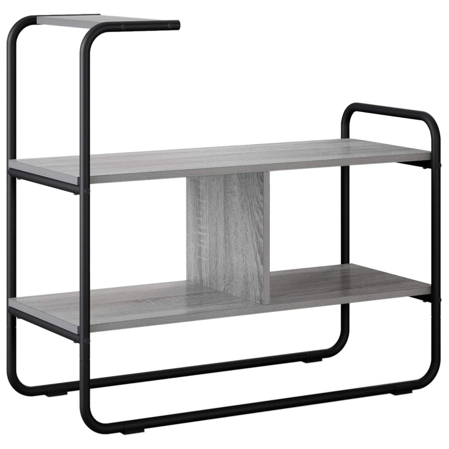 Consoletafel Grijs Sonoma 80 x 35 x 75 cm Bewerkt hout