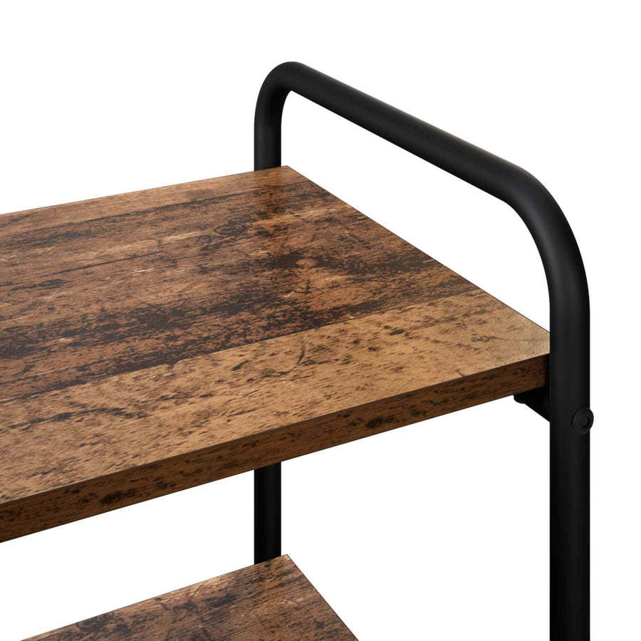 Consoletafel Oud hout 80 x 35 x 75 cm Bewerkt hout
