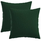 Kussensloop 2 st HEERLEN Donkergroen 30 x 30 cm Stof