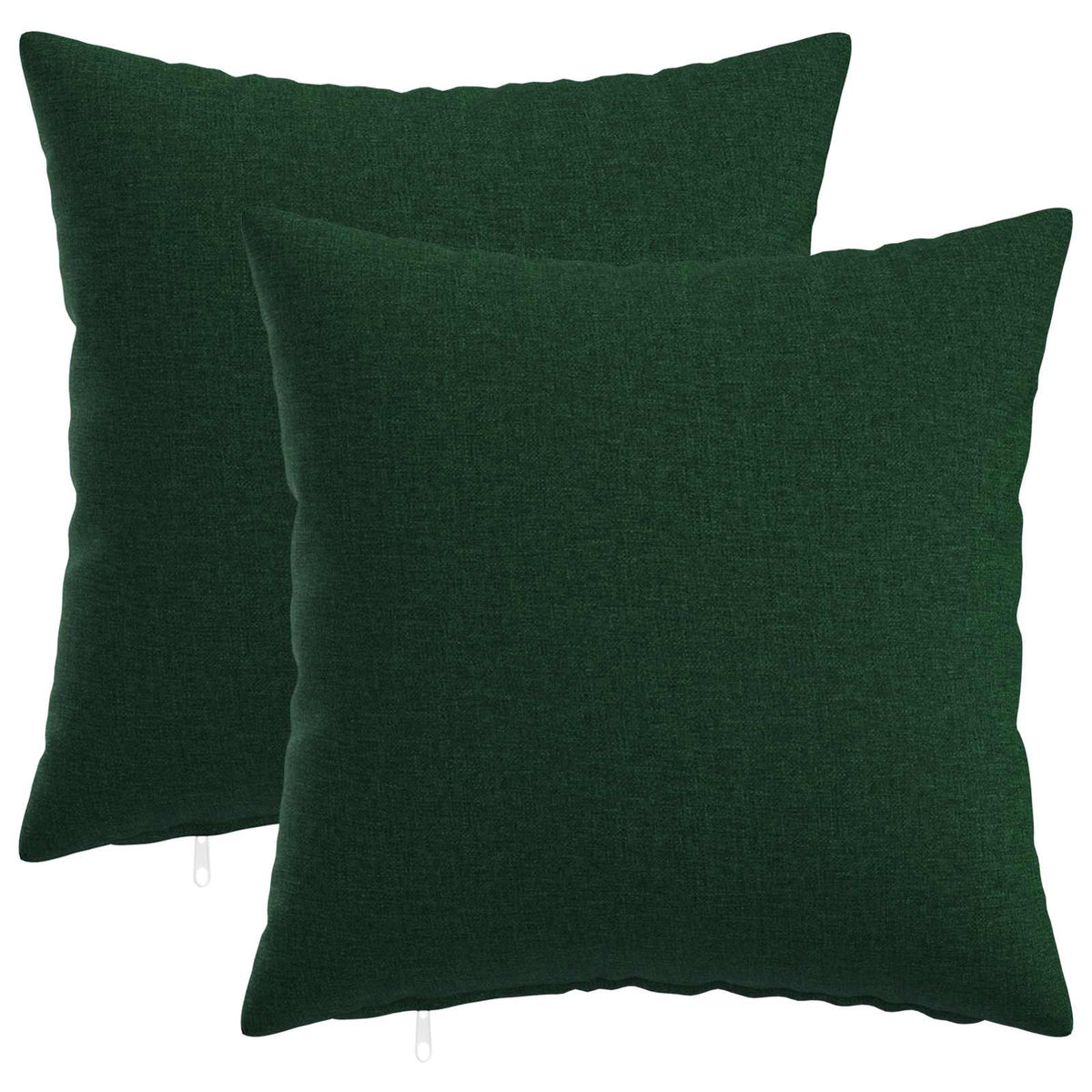 Kussensloop 2 st HEERLEN Donkergroen 30 x 30 cm Stof