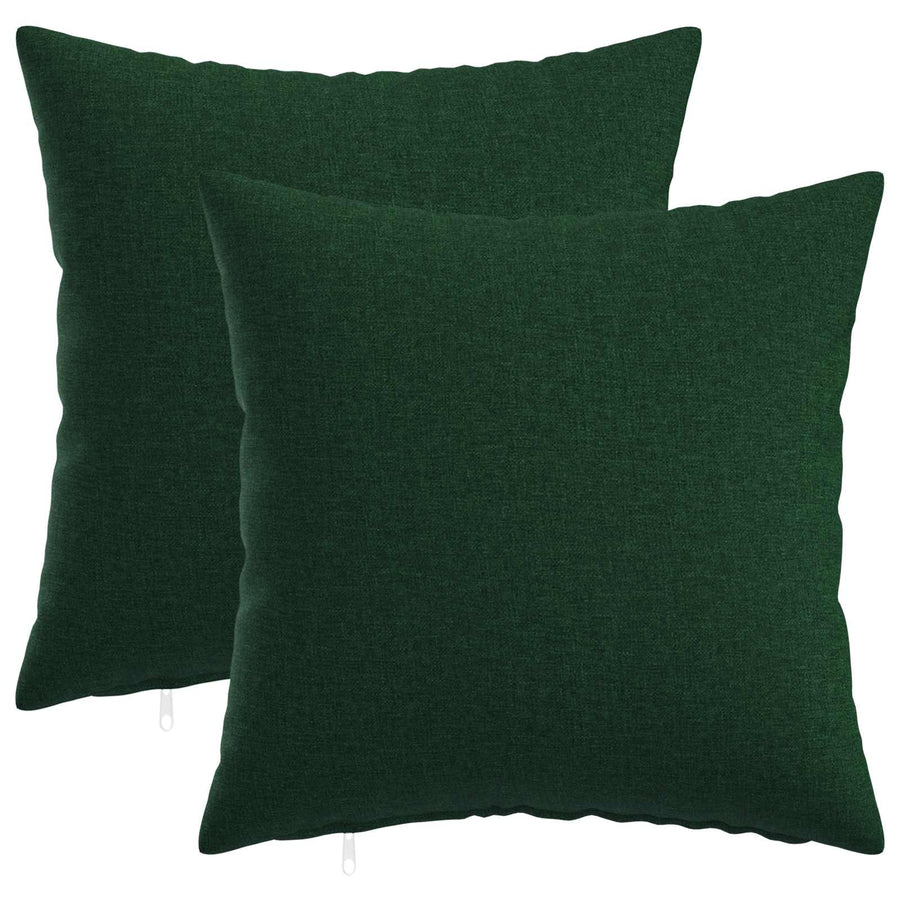 Kussensloop 2 st HEERLEN Donkergroen 30 x 30 cm Stof