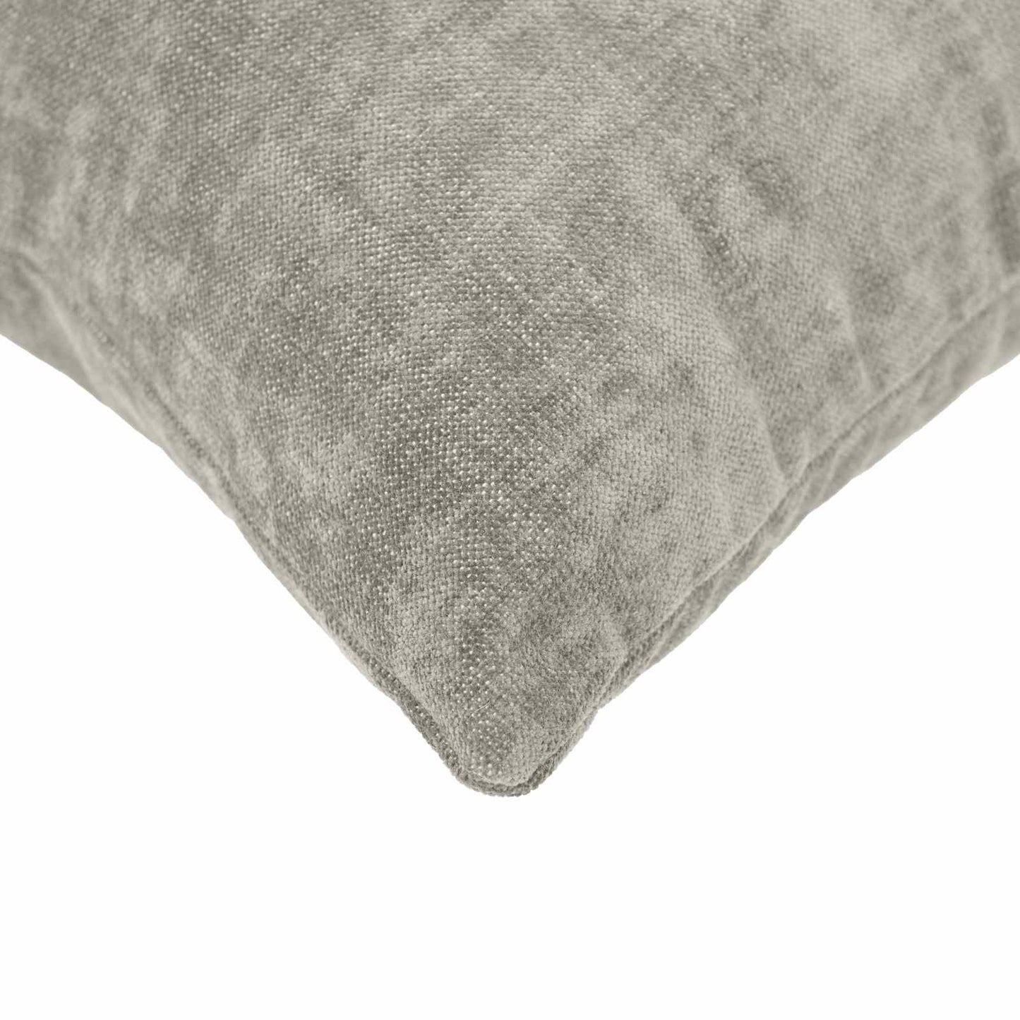 Kussensloop 6 st HEERLEN Lichtgrijs 30 x 30 cm Chenille Stof