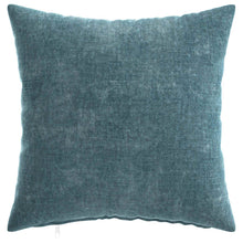 Kussensloop 6 st HEERLEN Blauw 30 x 30 cm Chenille Stof