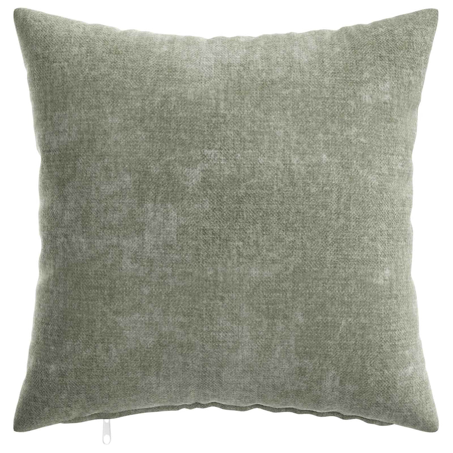 Kussensloop 6 st HEERLEN Groen 30 x 30 cm Chenille Stof