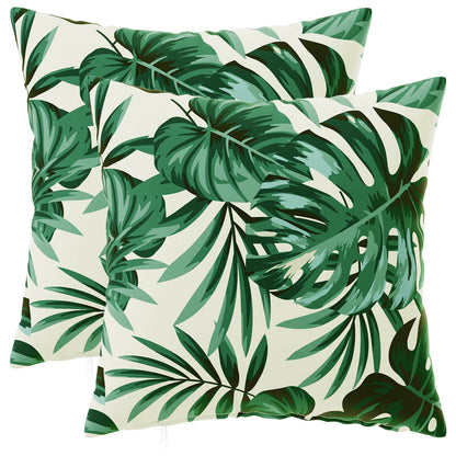 Kussensloop 2 pcs HEERLEN Bladpatroon 30 x 30 cm Polyester