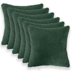 Kussensloop 6 pcs HEERLEN Donkergroen 30 x 30 cm Bouclé