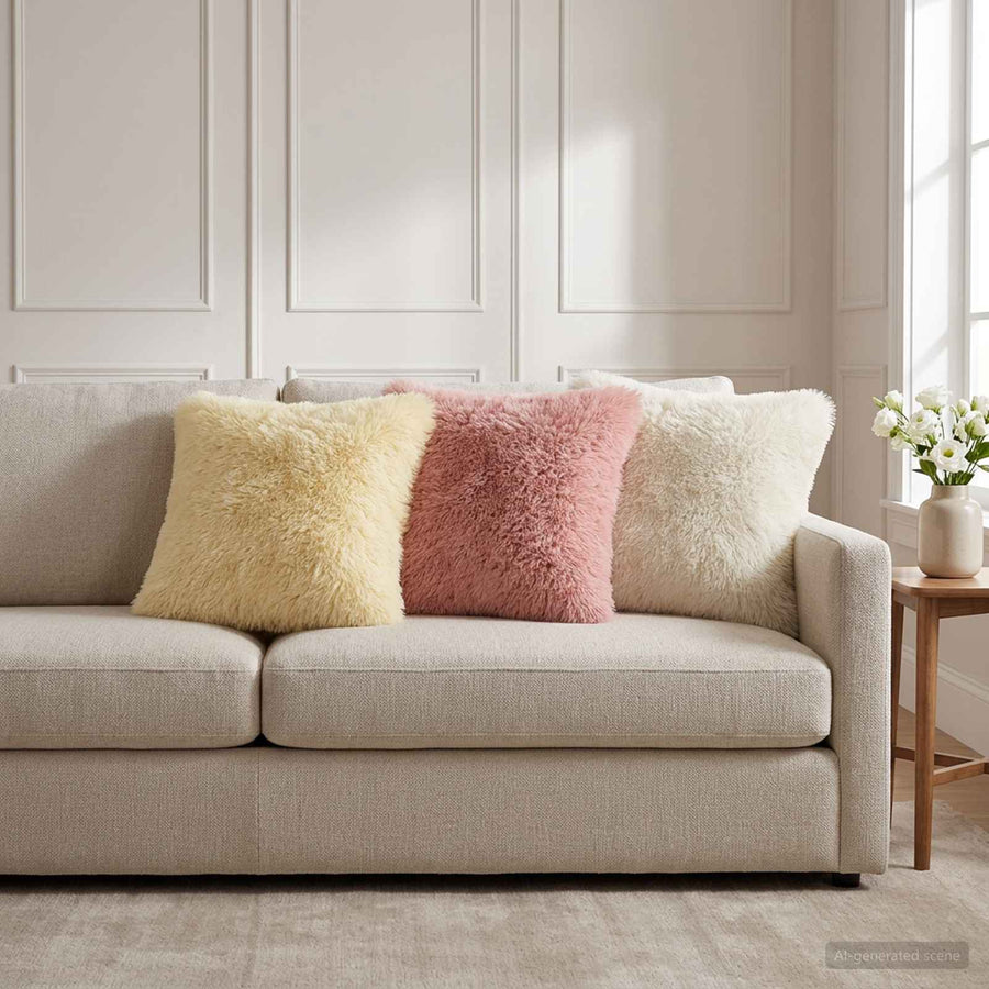 Kussensloop 2 pcs HEERLEN Roze 30 x 30 cm PV Fleece