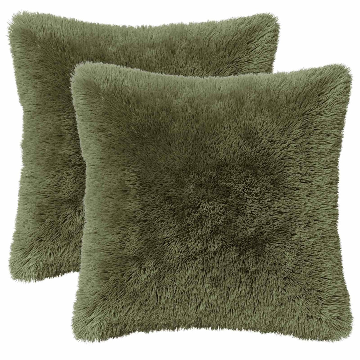 Kussensloop 2 pcs HEERLEN Groen 30 x 30 cm PV Fleece
