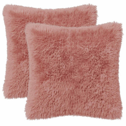 Kussensloop 2 pcs HEERLEN Roze 30 x 30 cm PV Fleece