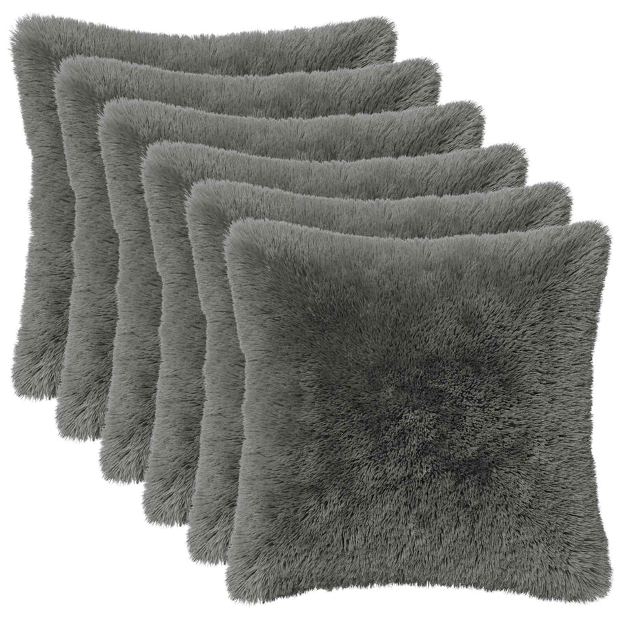 Kussensloop 6 pcs HEERLEN Lichtgrijs 30 x 30 cm PV Fleece