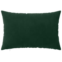 Kussensloop 6 pcs HEERLEN Donkergroen 30 x 50 cm Fluweel