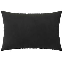 Kussensloop 2 pcs HEERLEN Zwart 30 x 50 cm Fluweel